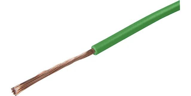 Herhth+Bens Cables vuela 0.75 Qmm 50m Verde