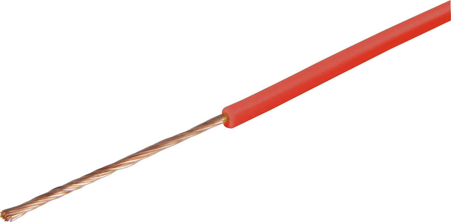 Herhth+Bens Cables flk 0,5 qmm rosso