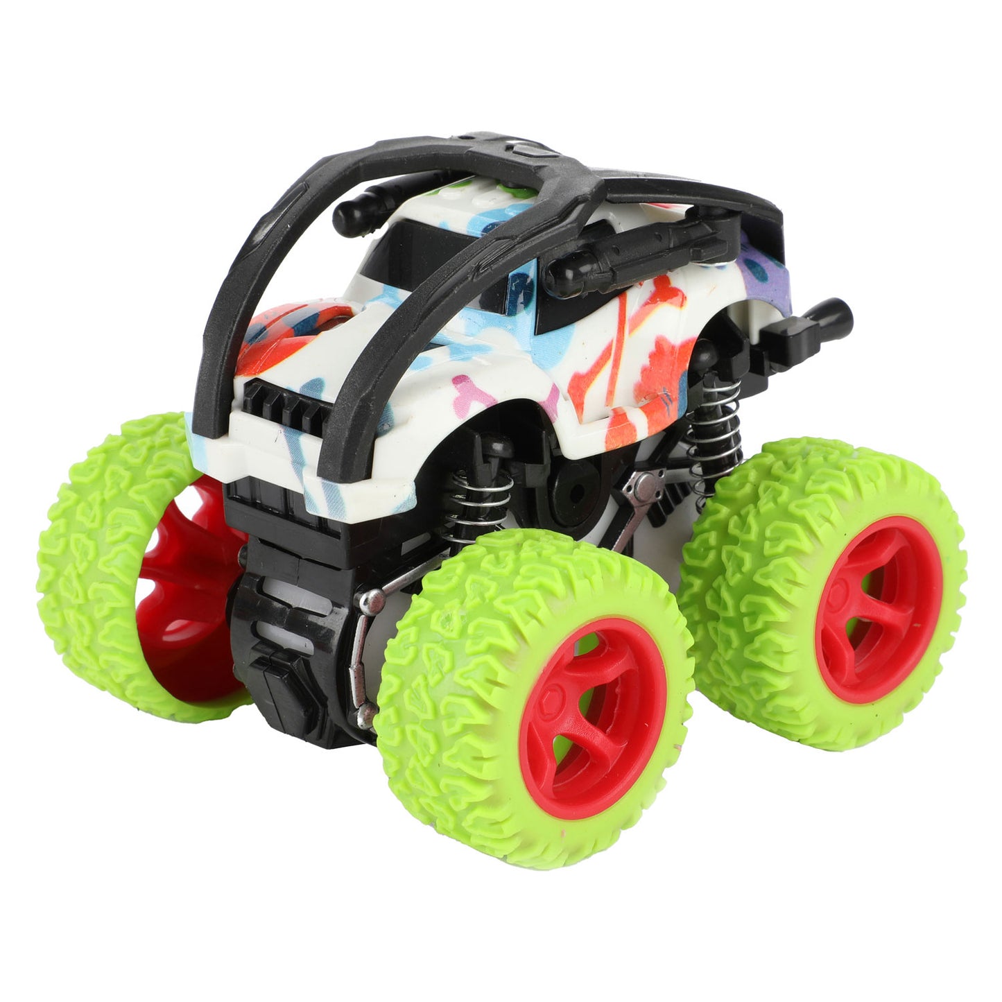 CARROS CAMIONES FRICCIÓN Monster Truck voltea