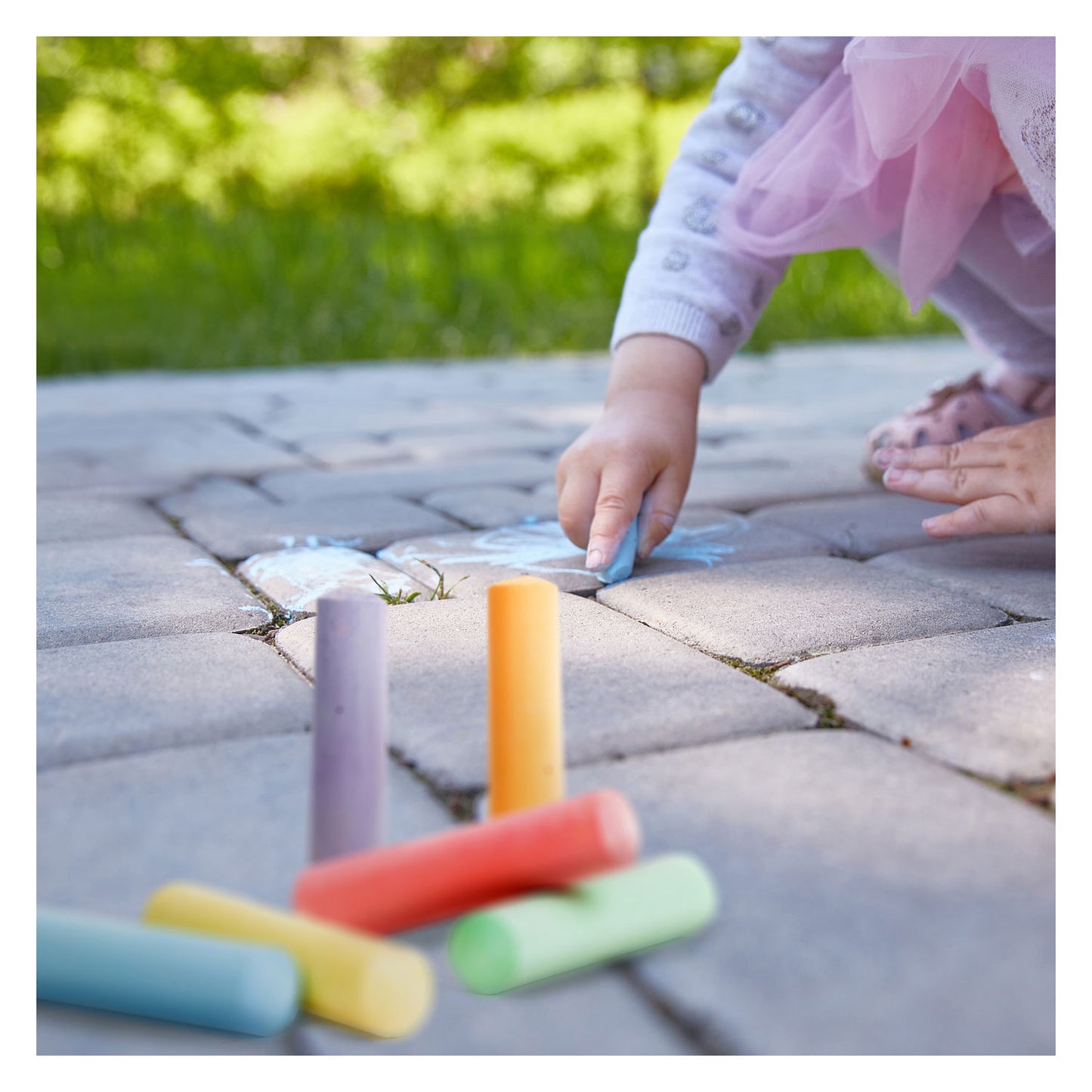 Gesso sul marciapiede di World of Dinosaur con modelli, 10dlg.