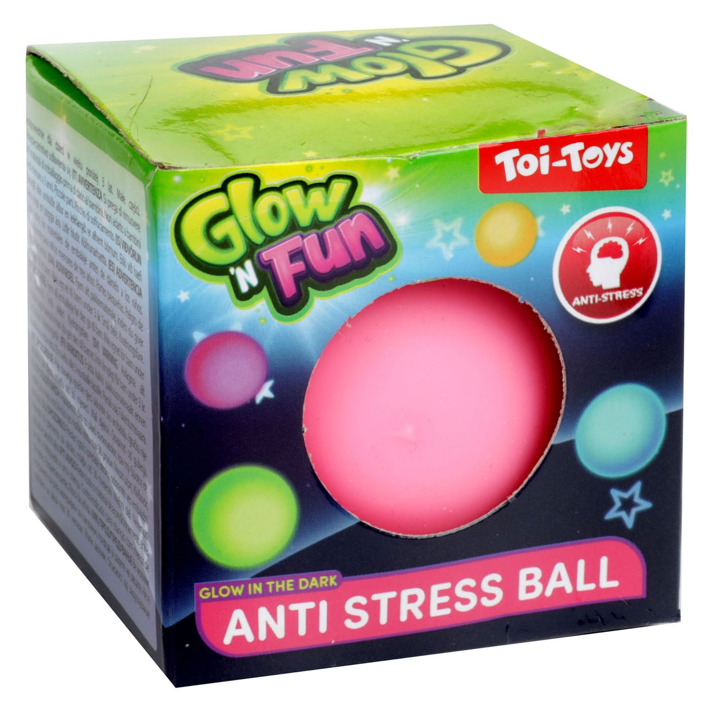 Toi-toys Glow n Fun Anti Stressball Glow In the Dark