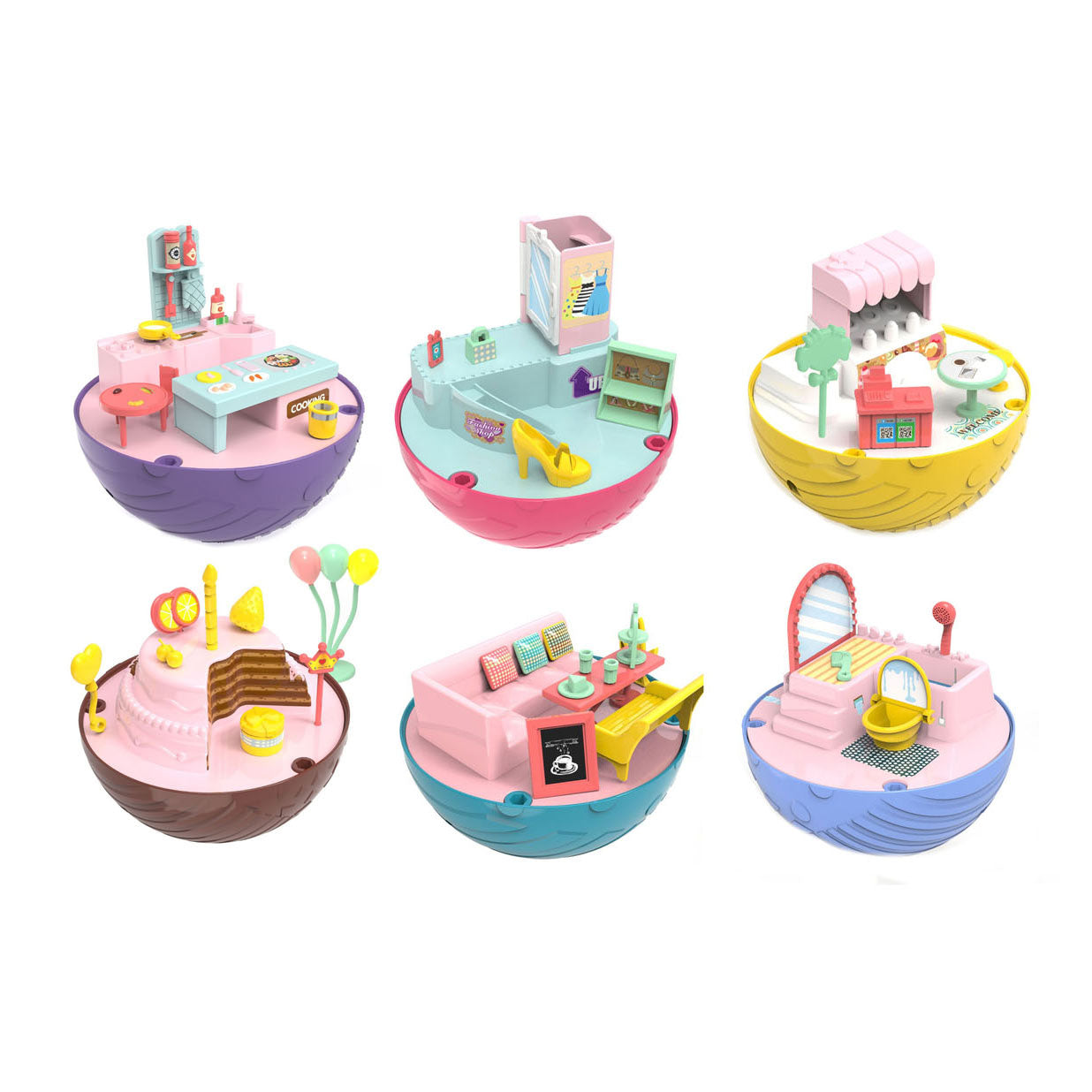 Toi-toys Mini Speeltet House a Bal