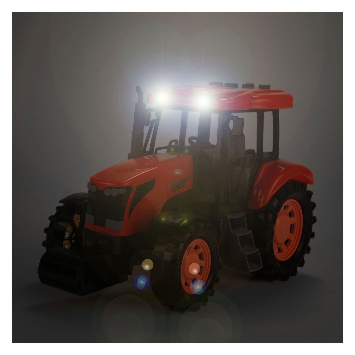 Toi-Toys Tractor rojo con luz y sonido