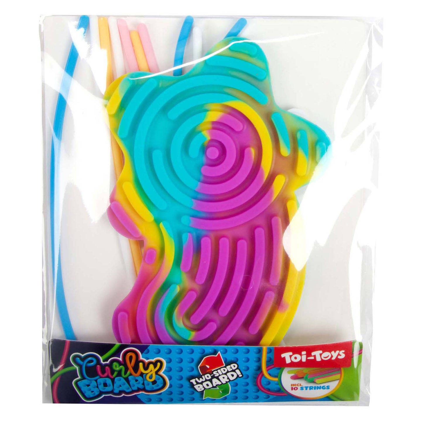 Toi-toys divertida tabla rizada mini con 10 cuerdas