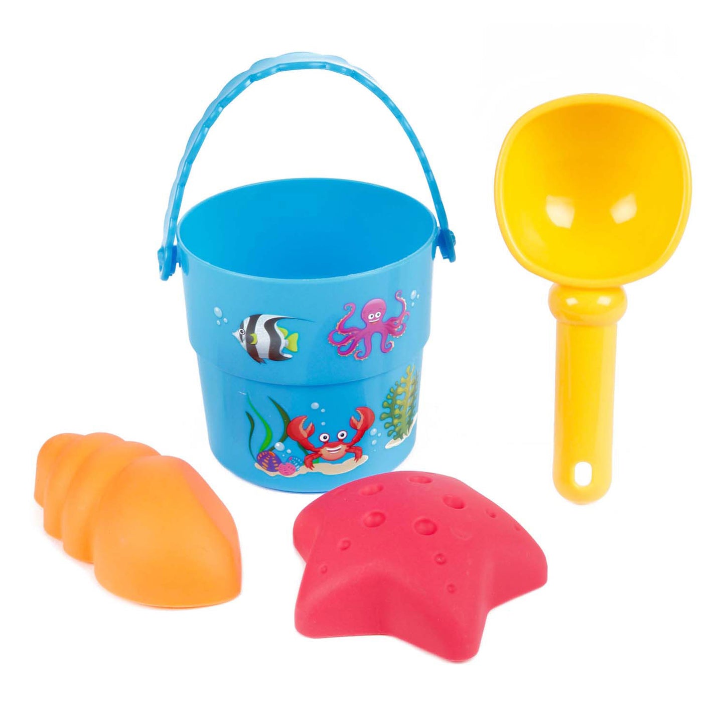 Toi-toys Out Mini Beach Set Set Scoop e forme, 4DLG.