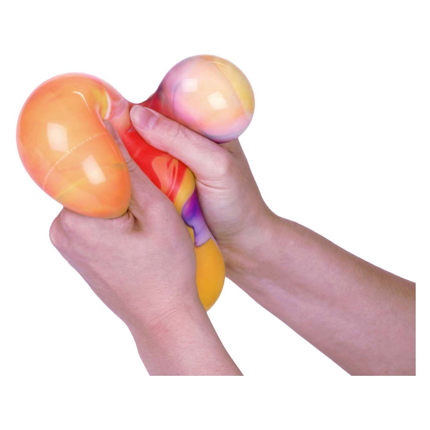 TOI-TOYS DIVERSO MARLO DE NEON BALL BALL con espuma, 12 cm