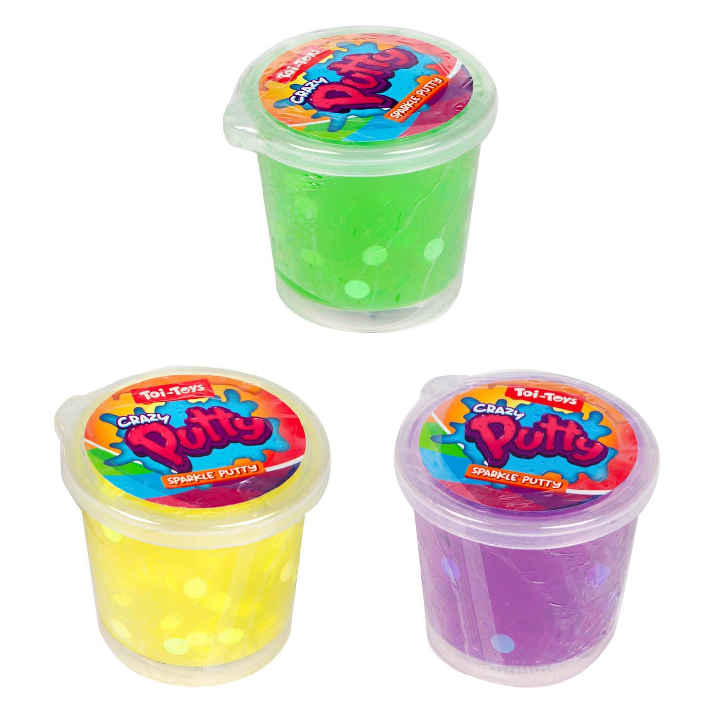 Toi-toys stucco con glitter 6ass