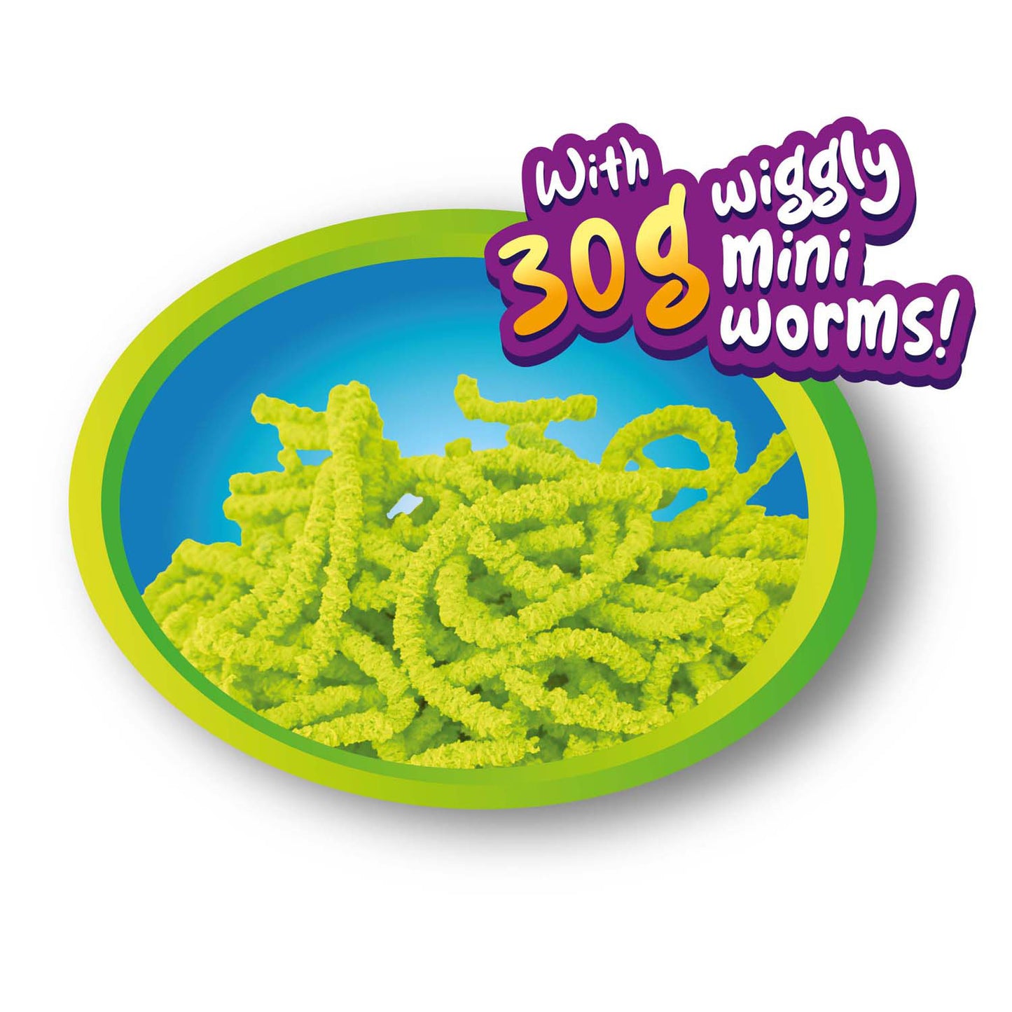 Toi-toys verme magico con mini vermi 50gr