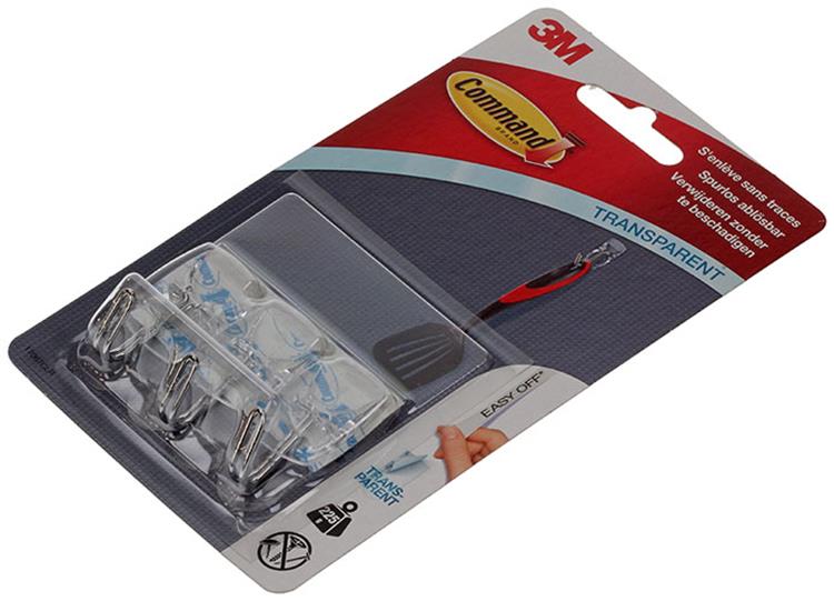 3m 1009237 - comando kl parentesi tr bianco | 9 pezzi
