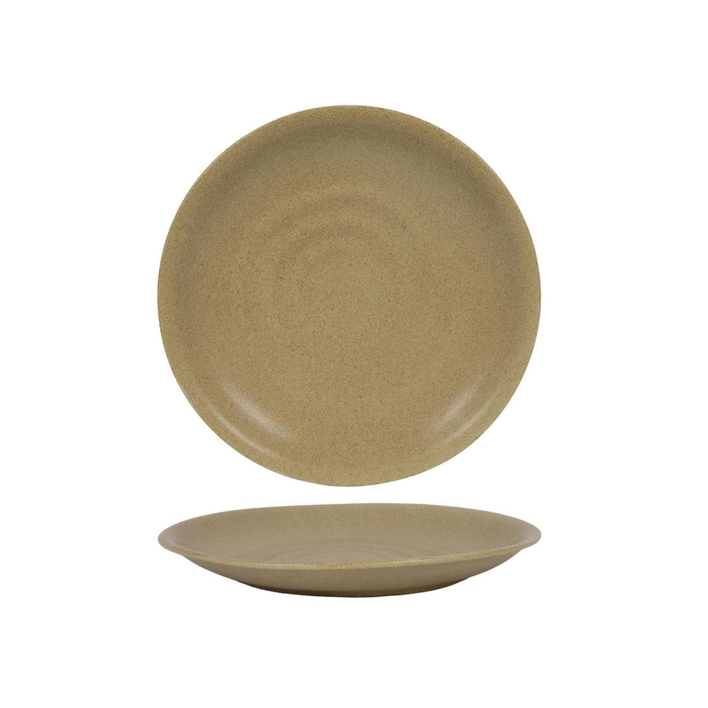 Piatto argilla beige ø27,6 cm scatola da 6 pezzi