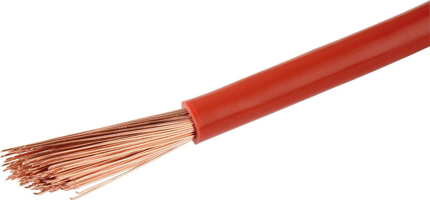 Herhth+Bens Cables 1x25 mm² Rojo