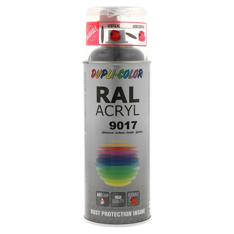 Motip 1000548 - 349812 ral 9017 nero traffico 400 ml | 2 pezzi