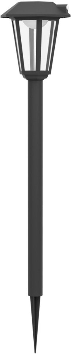 Lampada solare da esterno Eglo Prietta - sensore - ricaricabile - LED - 87,7 cm - nera