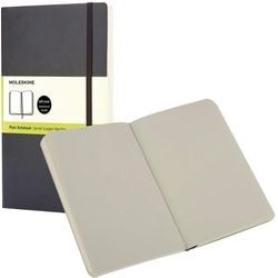 Notebook moleskine copertina morbida 13x21 nero
