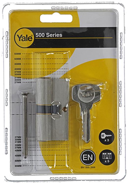 Yale 1006529 - profielcilinder 500 mv 60mm(30 30) | 1 stuks