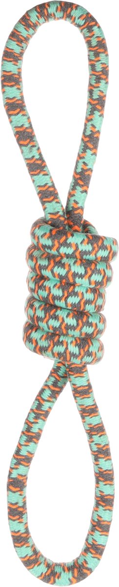 Flamingo riva - perros de juguete - cuerda hs algodón riva + giro verde 41cm - 1ud