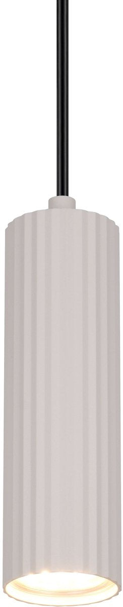 Trio soka - lampada a sospensione - grigio caldo - escl. 1x gu10 5 w - regolabile in altezza