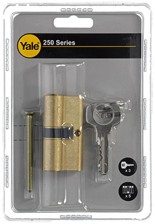 Yale 1006527 - profielcilinder 0250 mp 60mm(30 30) | 5 stuks
