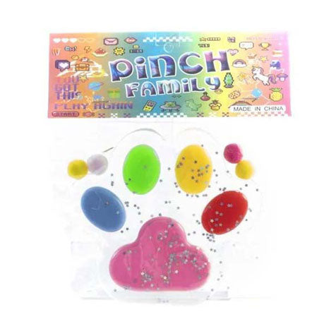 Jono Toys pinch family - Squishy con pata de animal grande