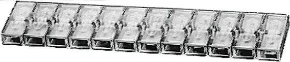 Socket Hella, 12-pin 142x42x7.0mm 10pcs.