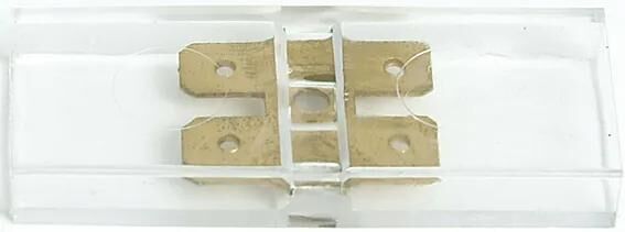 HELLA CUBIERTA COLLA, 2-POLE 50X20X6.4MM 10 PCS.