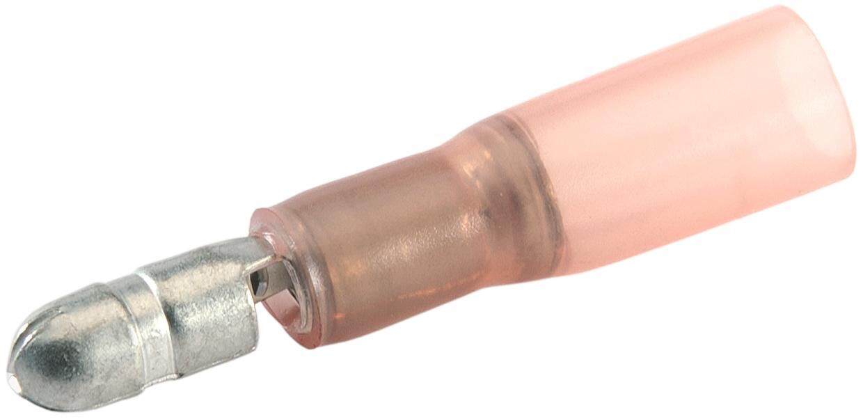 Hella Round Plug.iso 0.5-1.0 Red M4 25st