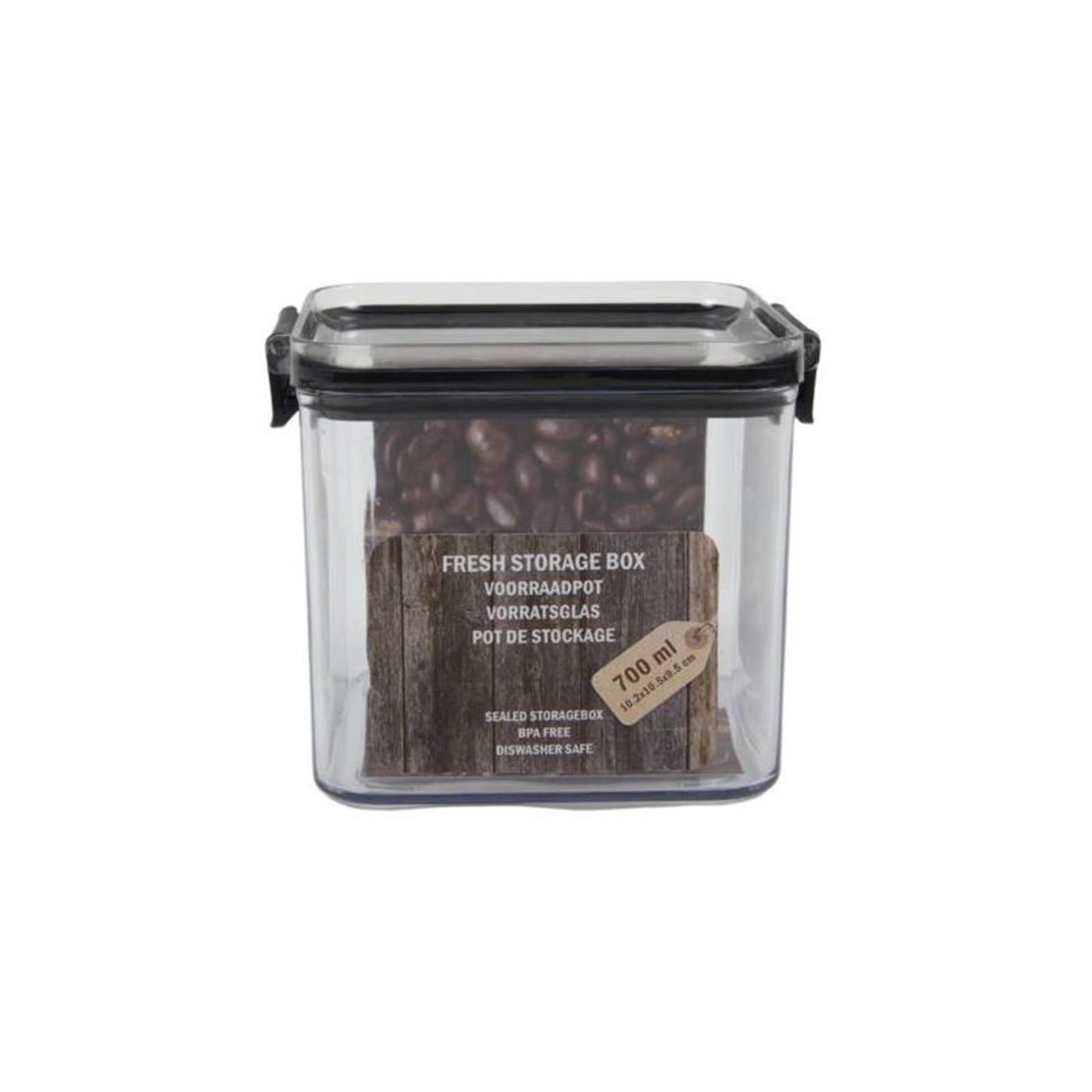 Contenedor para guardar utensilios de cocina 700ml 10,2x10,5x9,5cm