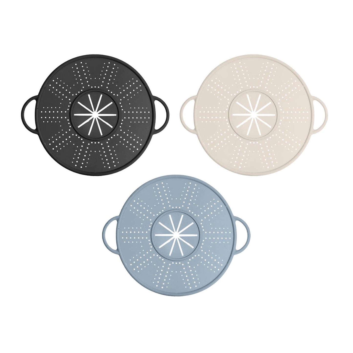 Tapa colador cocina imperial 4 en 1 silicona ø34cm