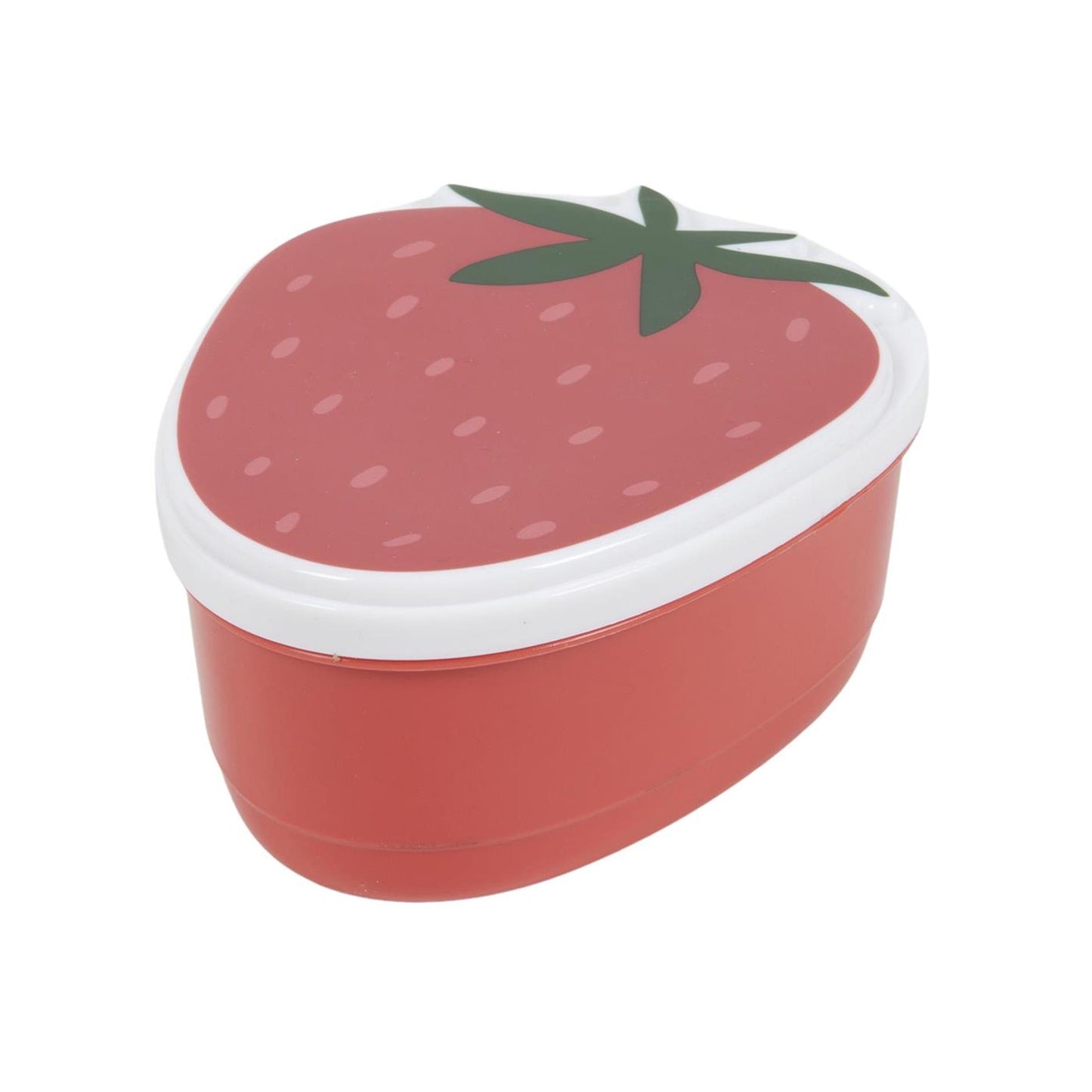 Scatola per snack alla fragola 13x10,5x6,2 cm