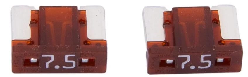 Dresselhaus Mini-Fuse 7.5A 2 PC. Brown di basso profilo
