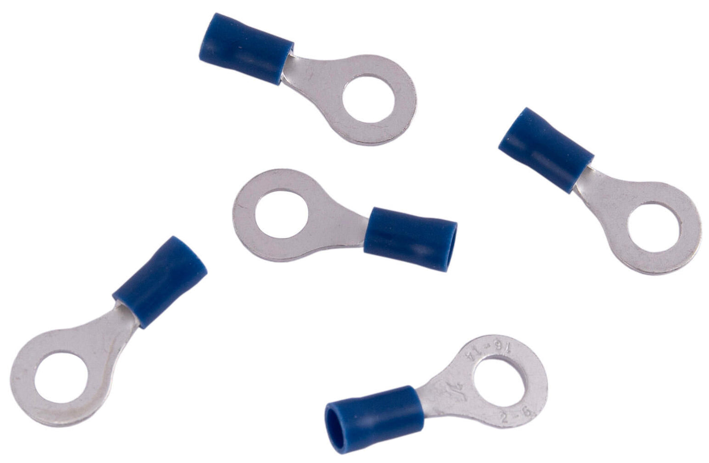 Conector de anillo Dresselhaus, 6 mm, azul parcialmente aislado, 1.5-