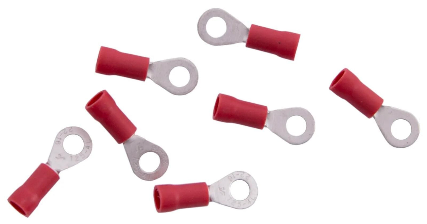 Tenna de anillo Dresselhaus, 4 mm, aislada rojo 0.25 - 1.0 Qmm