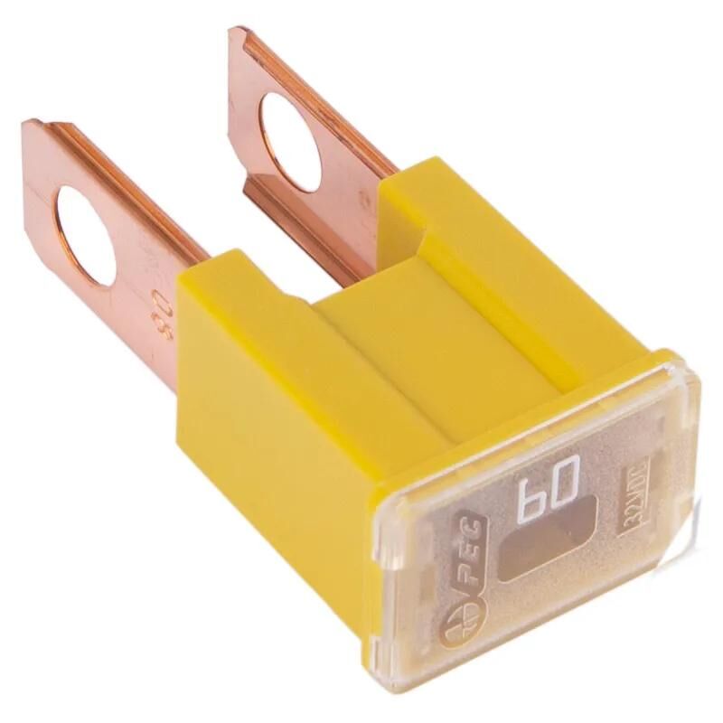 DRESSELHAUS BLOCK FUSE TIPO 60A Amarillo macho