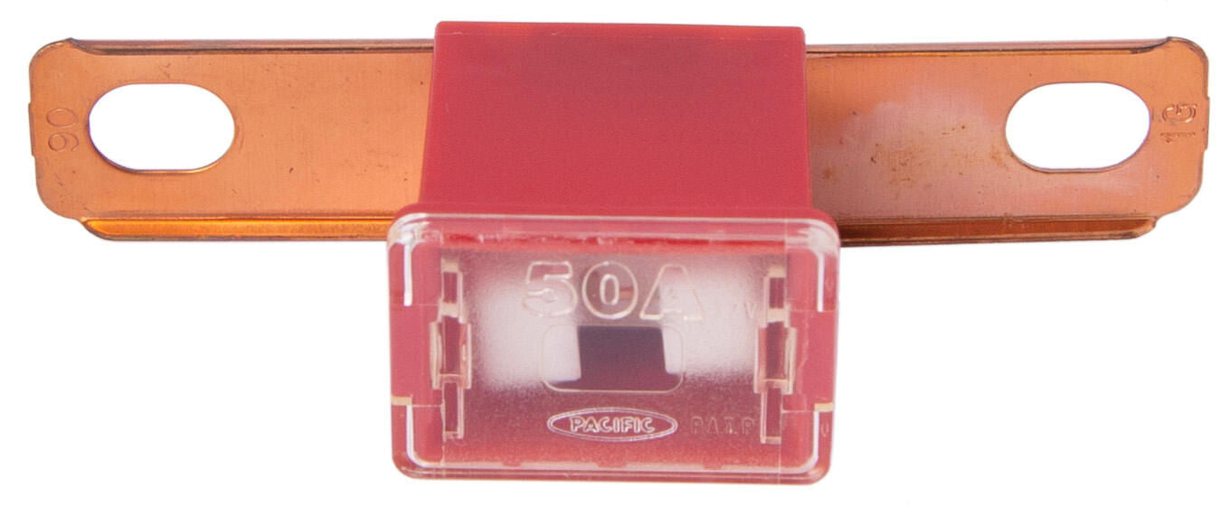 Dresselhaus pal fusible 50a doblado c m. Conexión de tornillo rojo