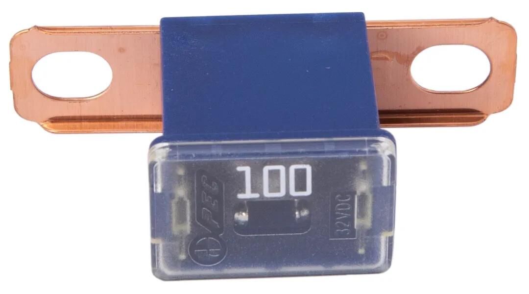 Dresselhaus pal-zekering protection 100a bent(cs) m. screw connection blue