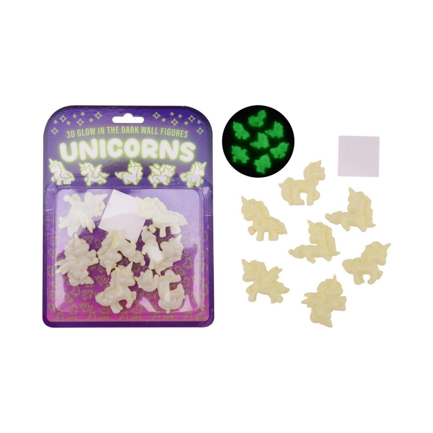 Vinilos decorativos unicornio luminoso Johntoy