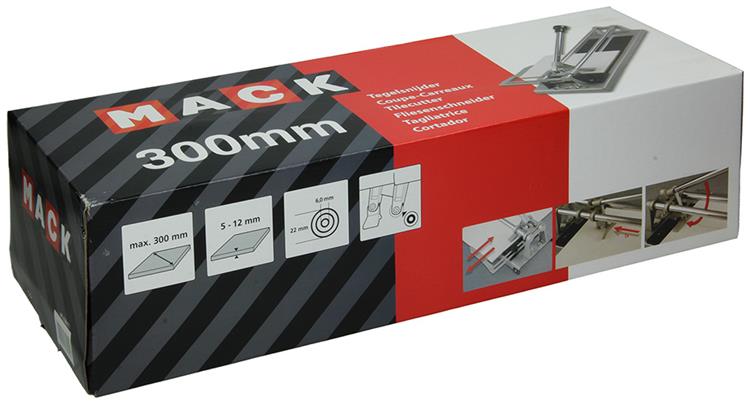 Mack 1004932 - cortadora de azulejos 300mm | 2 piezas