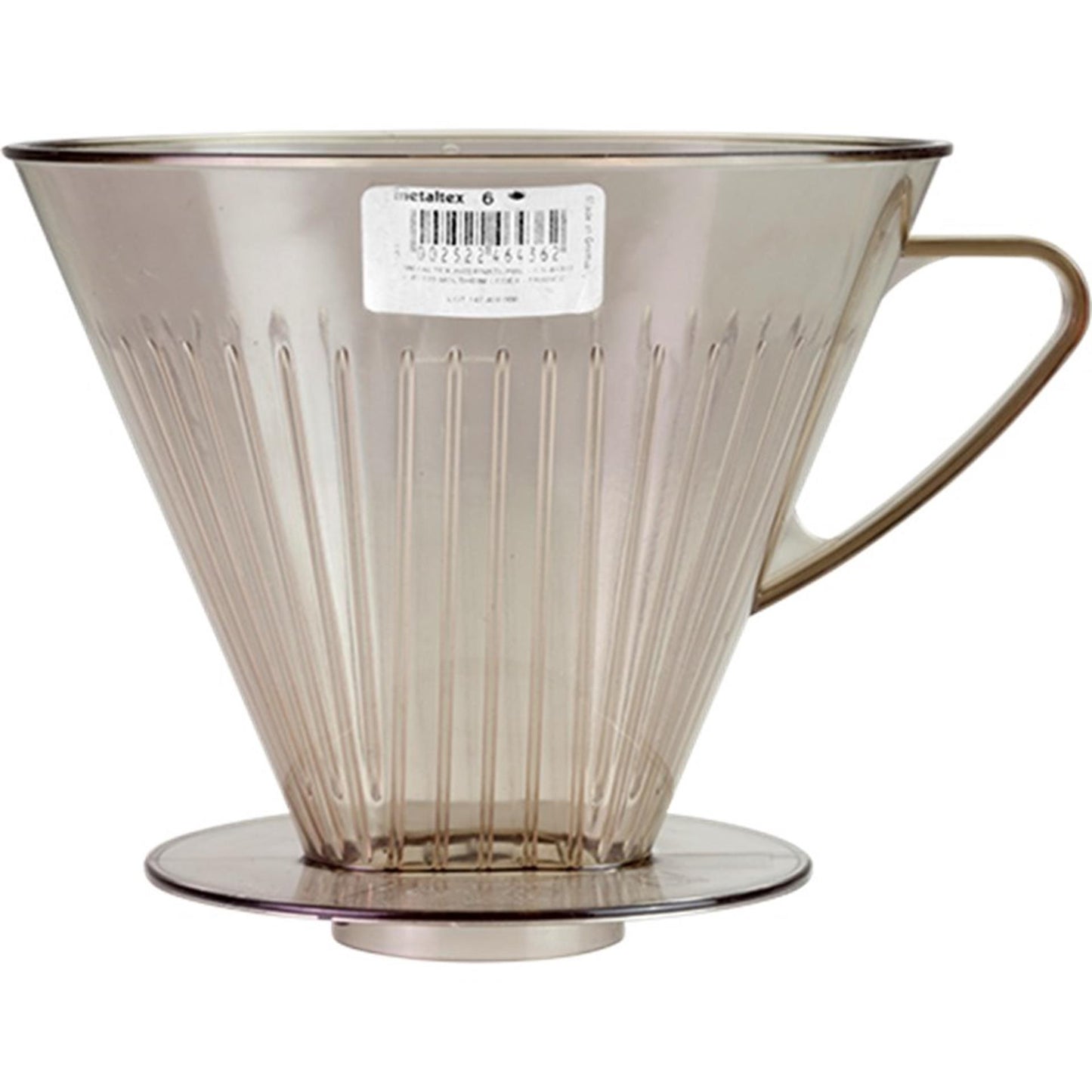 Filtro caffè Metaltex 6 plastica grande