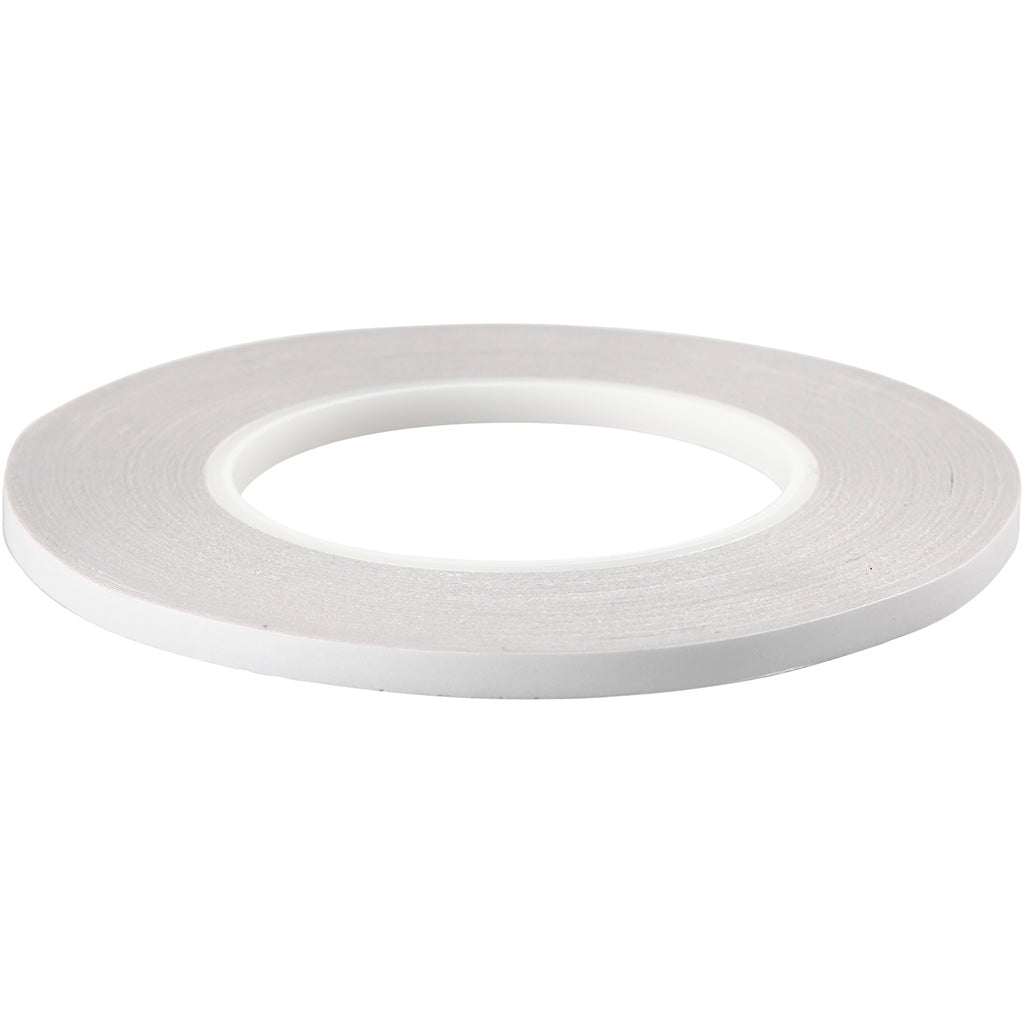 Creativ company cinta adhesiva de doble cara, ancho: 6 mm, 6x50 m 1 caja