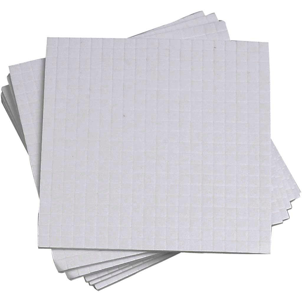 Http: www.cchobby.nl 3d-foam-pads-afm-5x5-mm-dikte-1-mm-10x400-stuk-1-doos