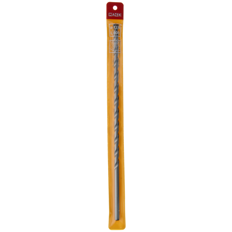 Mack 1018469 - Broca para hormigón DIN 8039 ø 12,0 x 400 mm | 5 piezas