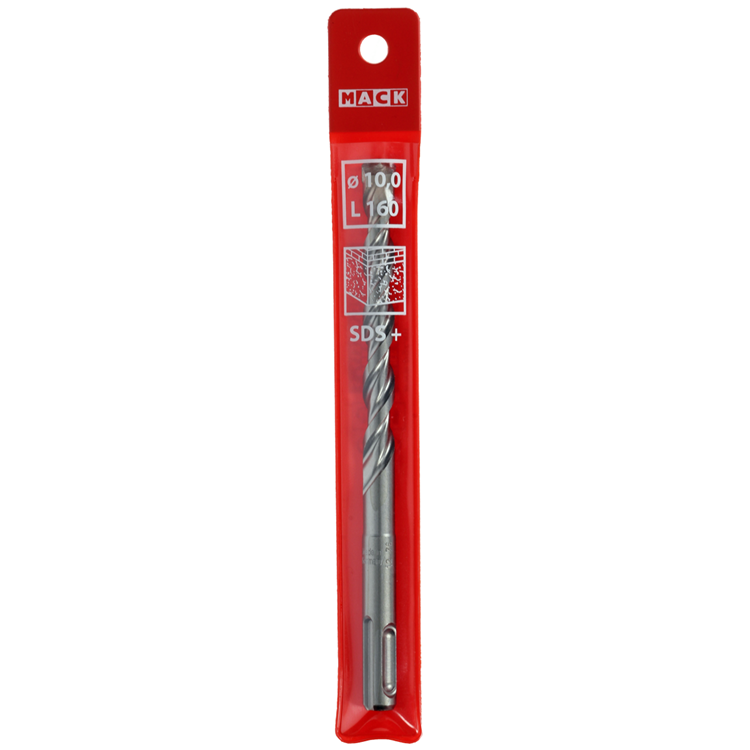 Mack 1018480 - taladro percutor sds + ø 10,0 x 160 mm | 5 piezas