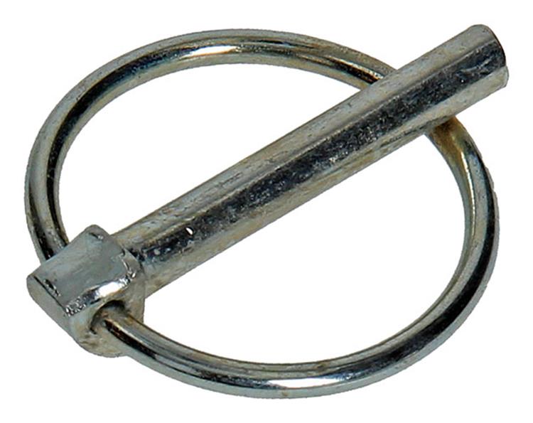 Mack 1008536 - 2 pasadores de bloqueo plegables 6mm galvanizados | 10 piezas