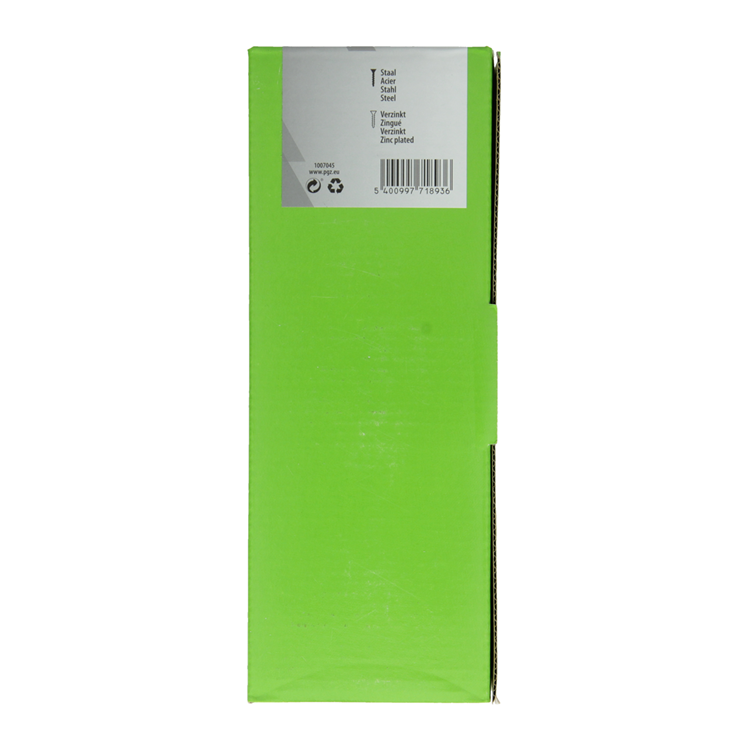 Mack 1007045 - perno rosca madera acero galvanizado 50 piezas 10 x 80 mm | 1 pieza