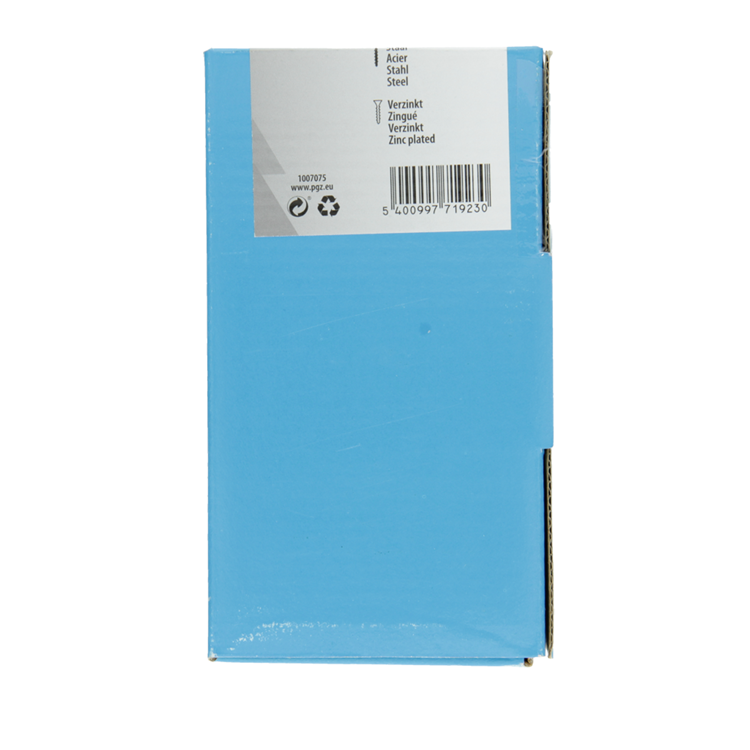Mack 1007075 - perno macho + tuerca galvanizado 100 piezas 6 x 60 mm | 2 piezas