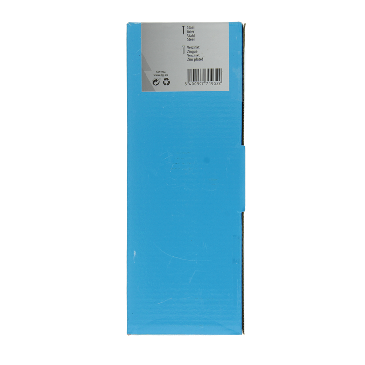Mack 1007084 - perno grifo + tuerca galvanizada 50 piezas 10 x 80 mm | 1 pieza