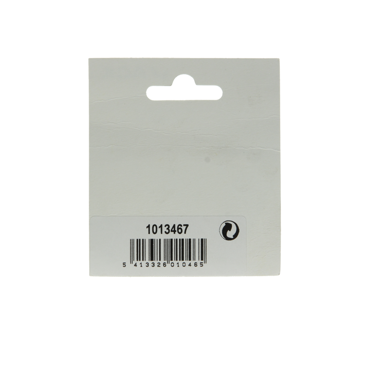 Mack 1013467 - 2 bisagras para muebles derecha niquelada alto 30 x ancho 40 mm | 5 piezas