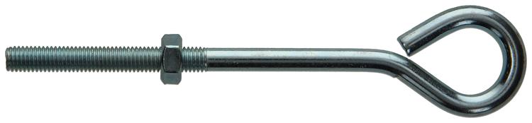 Mack 1008555 - 2 cáncamos + tuerca m10 x 150mm galvanizados | 10 piezas