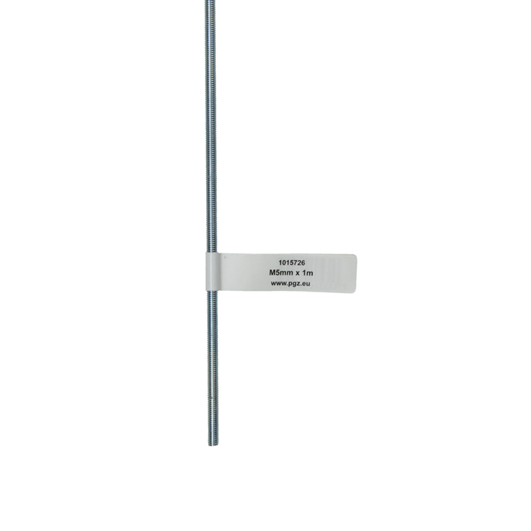 Mack 1015726 - varillas roscadas galvanizadas din 976 m5x1m | 10 piezas