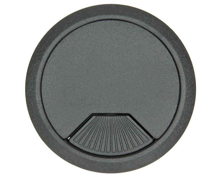 Mack 1014495 - 1 pote para entrada de cables negro ø 60 mm | 10 piezas